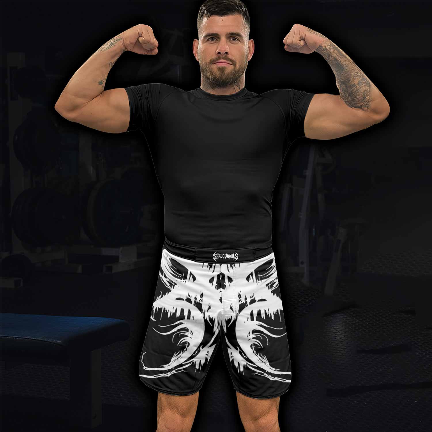 Xasthur To Violate the Oblivious Fight Shorts - lifestyle view