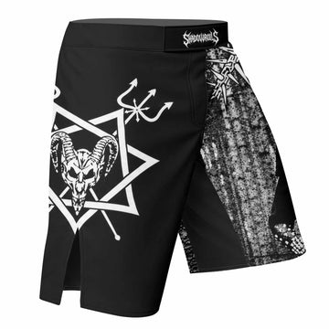 Graveland Thousand Swords Fight Shorts - right side mockup