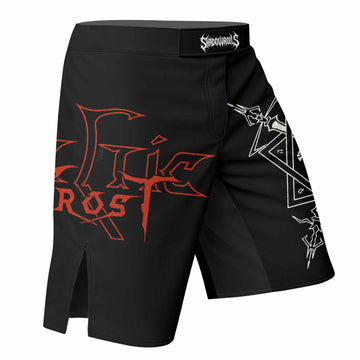 Celtic Frost Morbid Tales Sigil Fight Shorts - right side mockup
