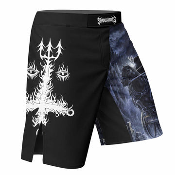 Dissection The Somberlain Fight Shorts - right side mockup