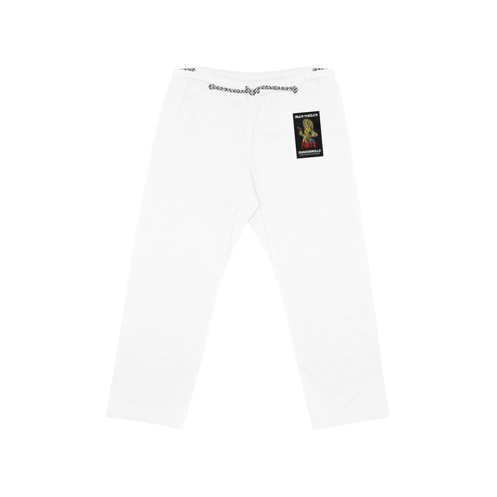 Iron Maiden The Ten Eddies White BJJ GI - Pant
