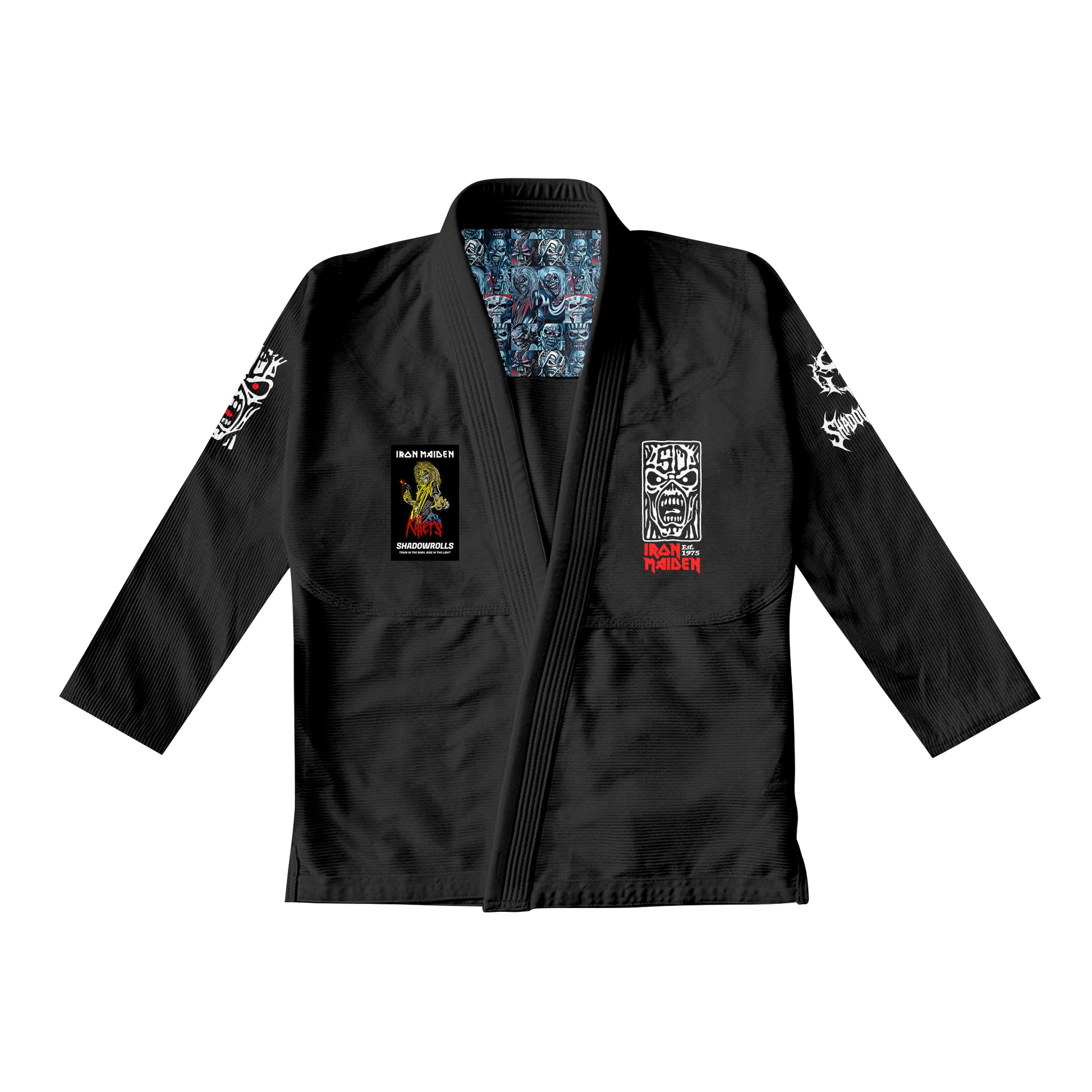 Iron Maiden The Ten Eddies Black BJJ GI - Jacket