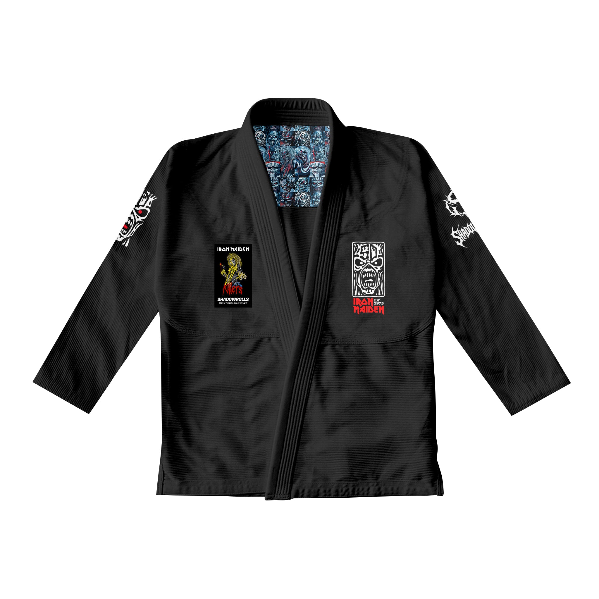 Iron Maiden The Ten Eddies Black BJJ GI - Jacket
