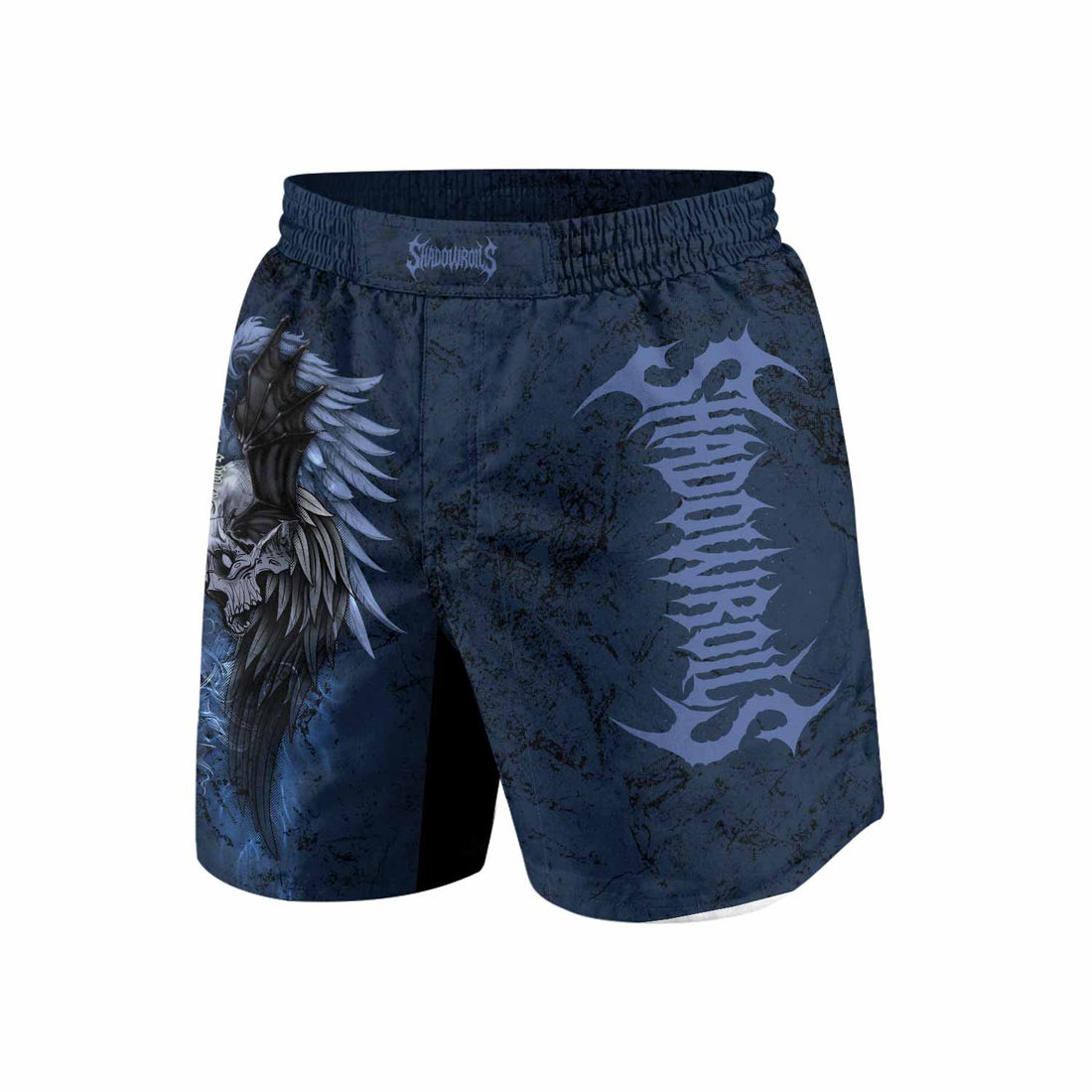 Duality of Souls Grappling Shorts - front and back view