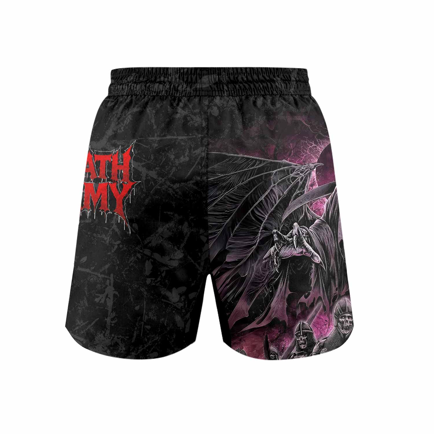 Death Army Grappling Shorts - back view mockup