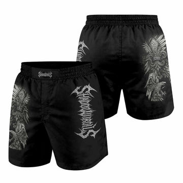 Shadow Silence Grappling Shorts - front and back view