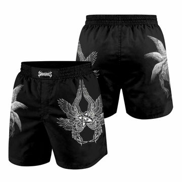 Seraphim Ascend Grappling Shorts - front and back view