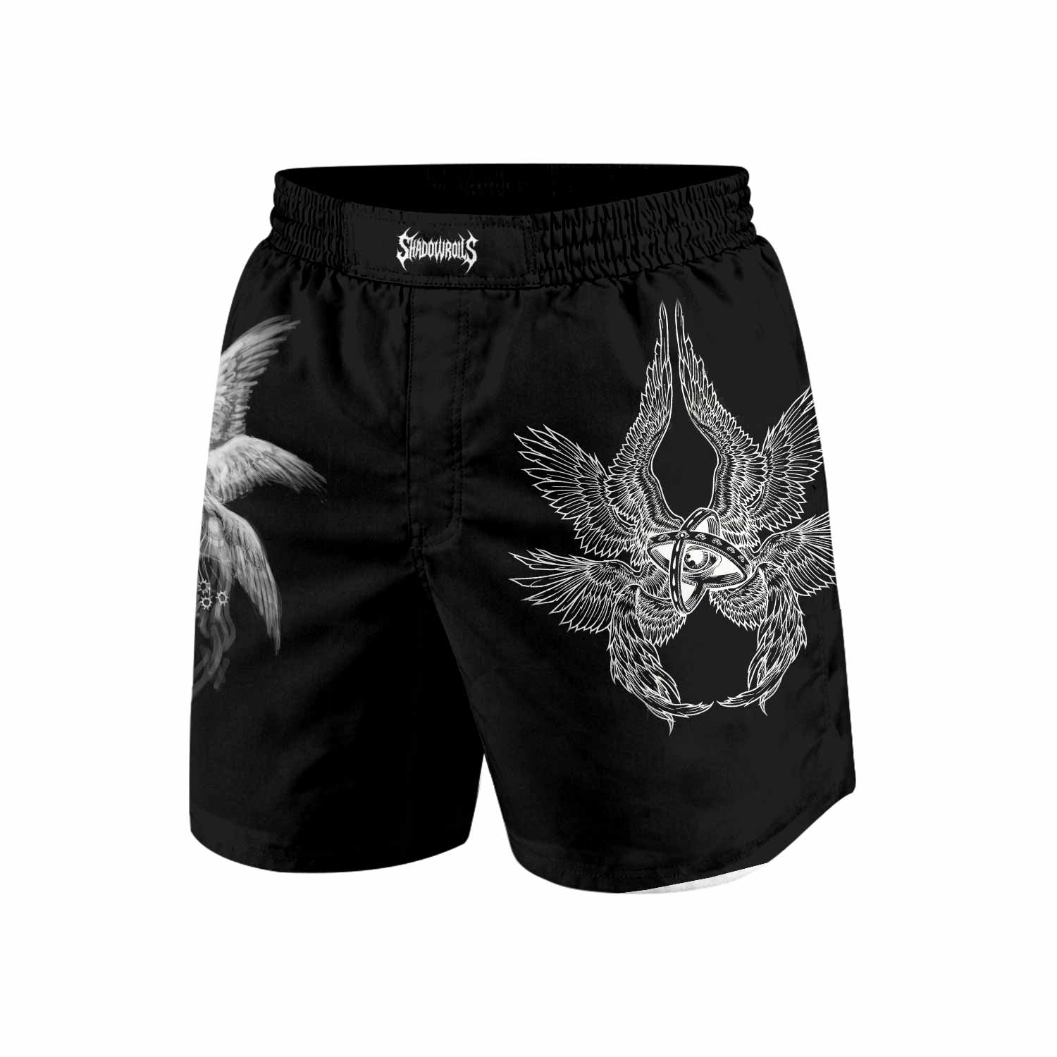 Seraphim Ascend Grappling Shorts - front view mockup