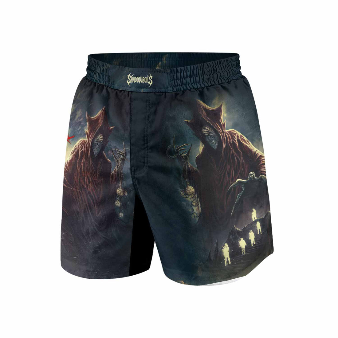 Nightmare Walker Grappling Shorts - front and back view
