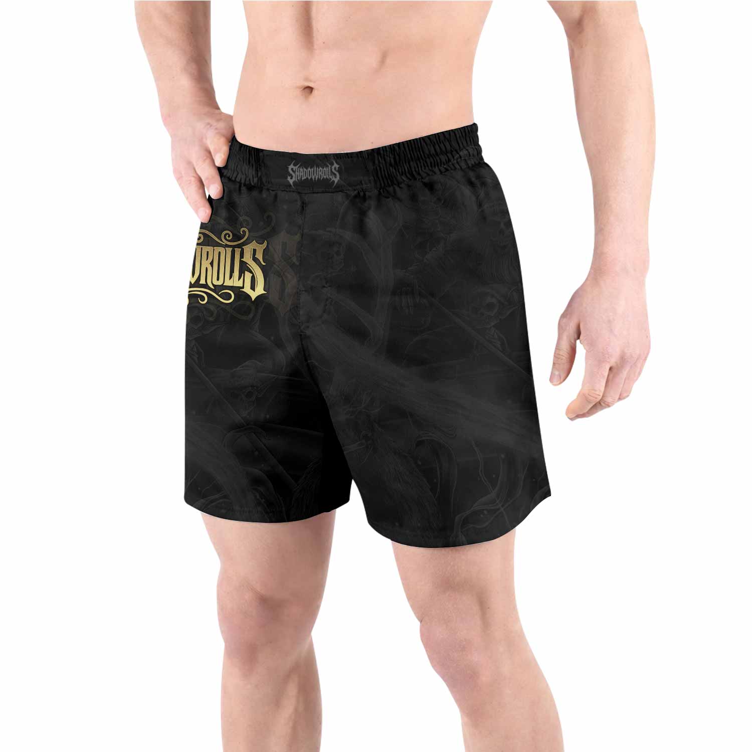 Moon Ritual Grappling Shorts - front view lifestyle