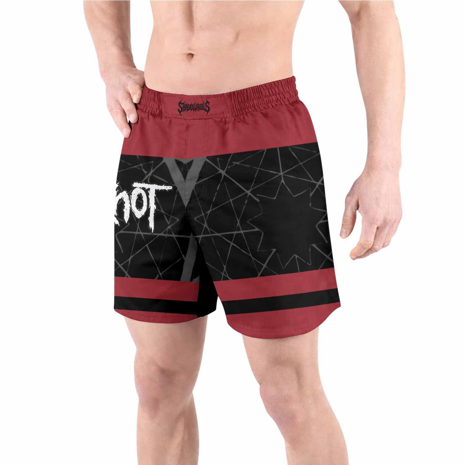 Slipknot Des Moines 95 Grappling Shorts - front view lifestyle