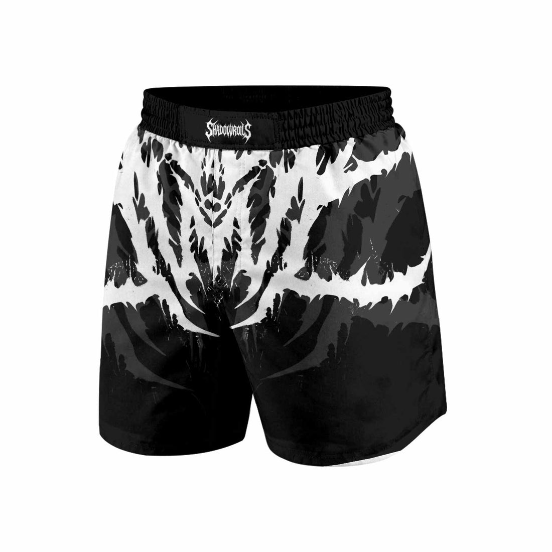 Angelmaker Demon Grappling Shorts - front and back view