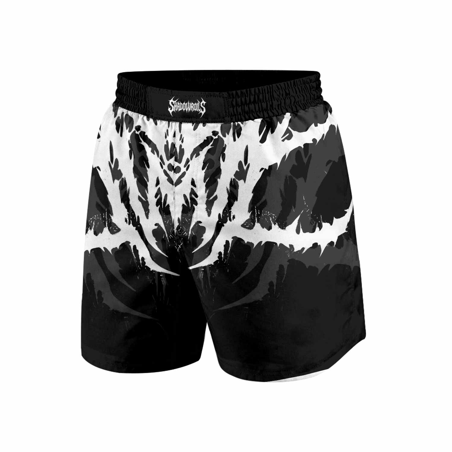 Angelmaker Demon Grappling Shorts - front view mockup