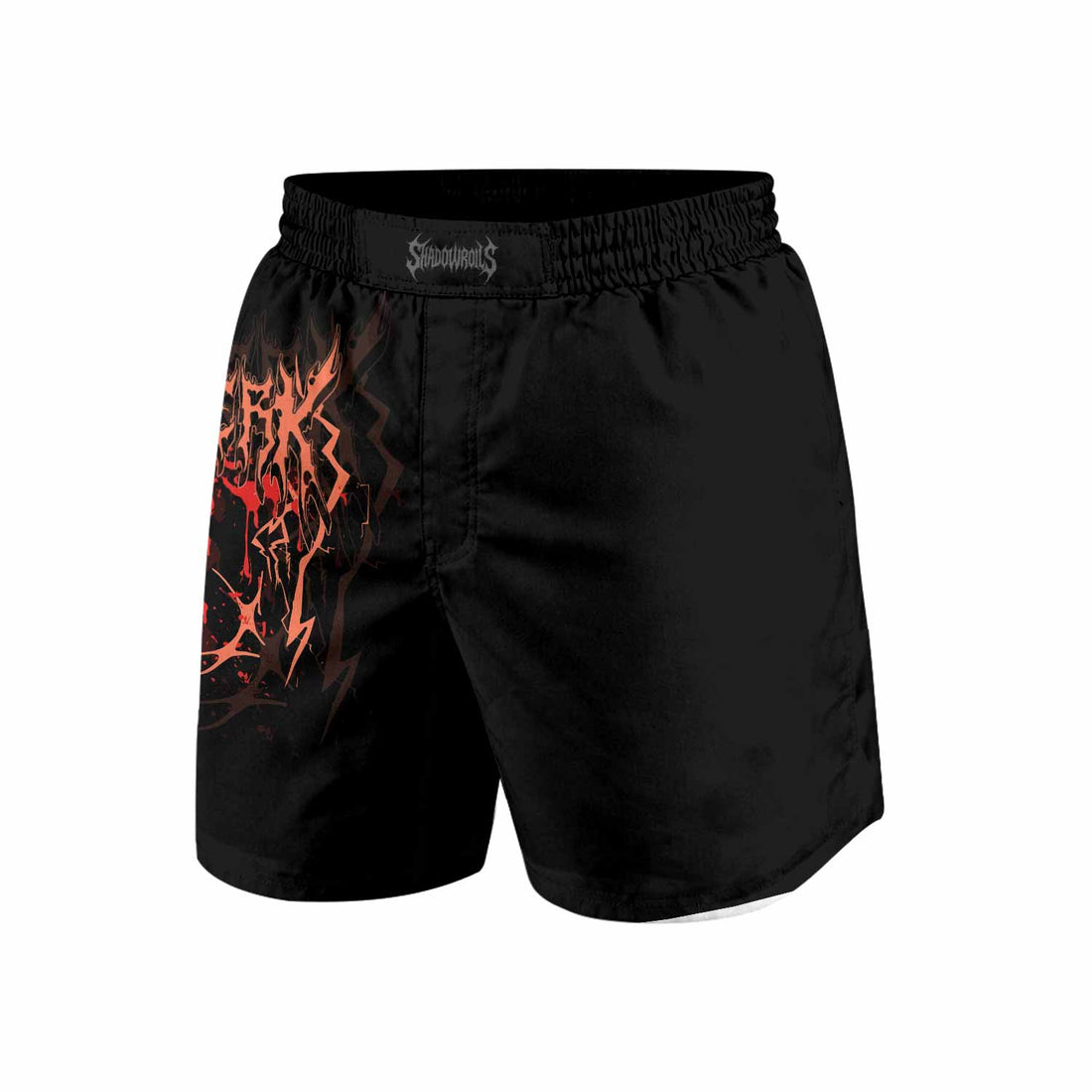 Berserker's Oath Grappling Shorts - front and back view