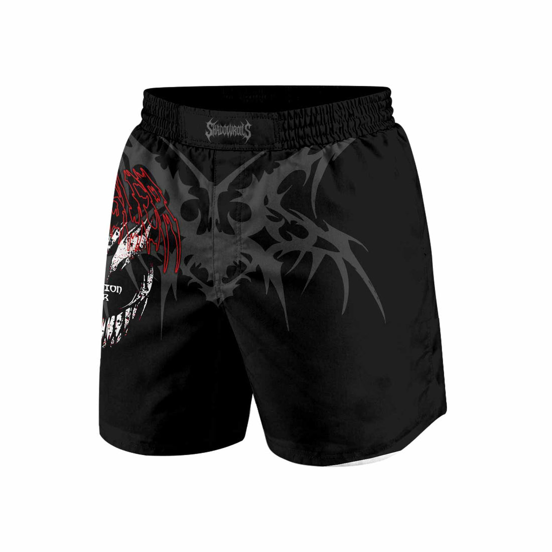 Declaration of War Grappling Shorts - front and back view