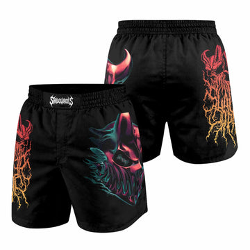 Kostolom Grappling Shorts - front and back view