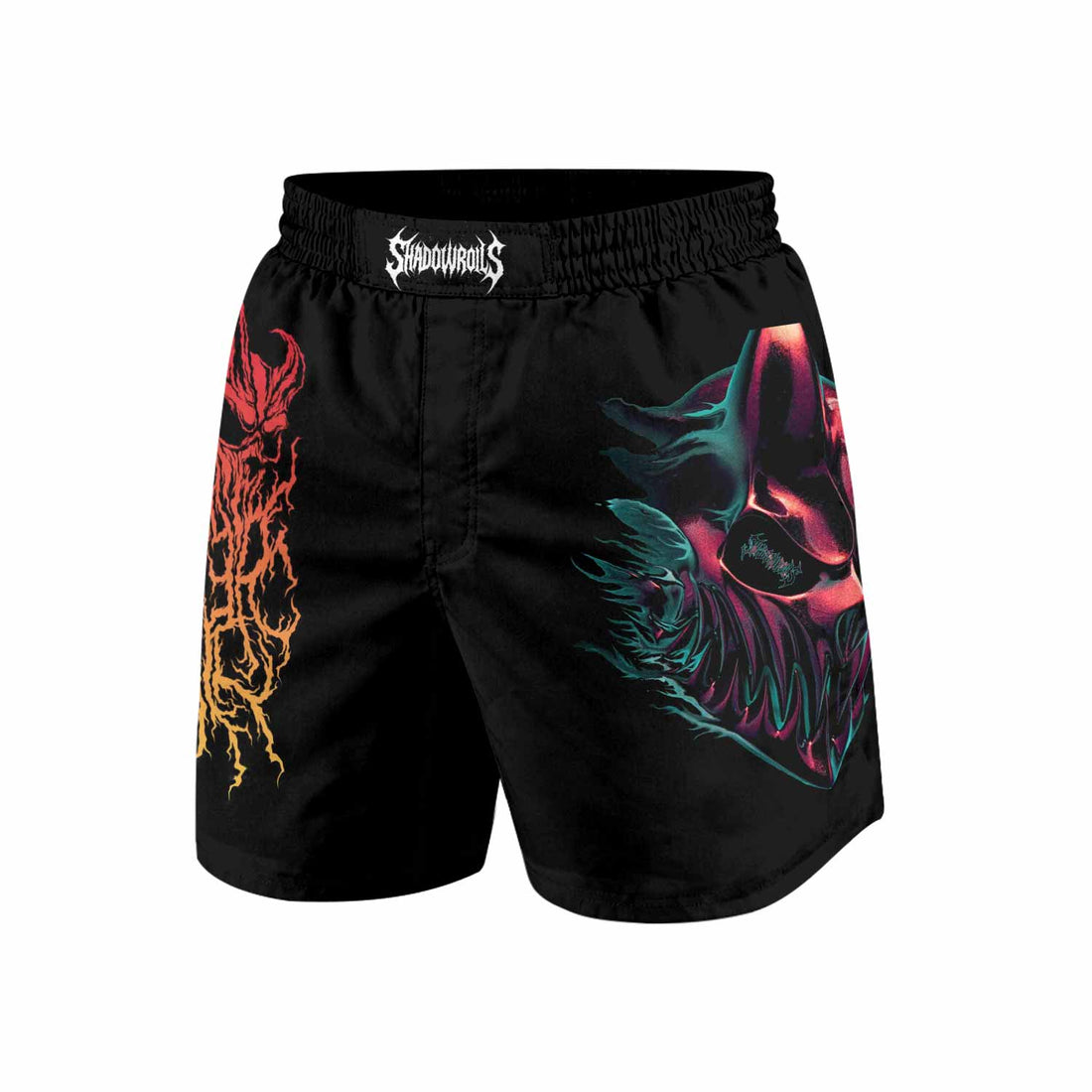 Kostolom Grappling Shorts - front and back view