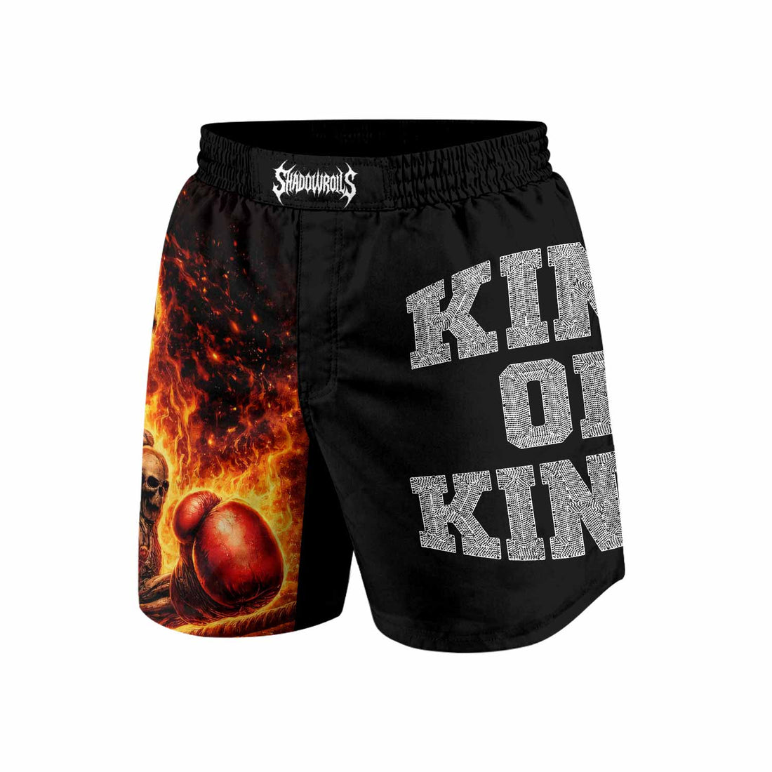 Saint King of Kings Grappling Shorts - front and back view