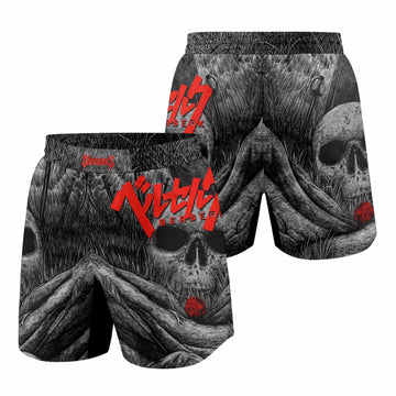 Berserk Eclipse Grappling Shorts - front and back view