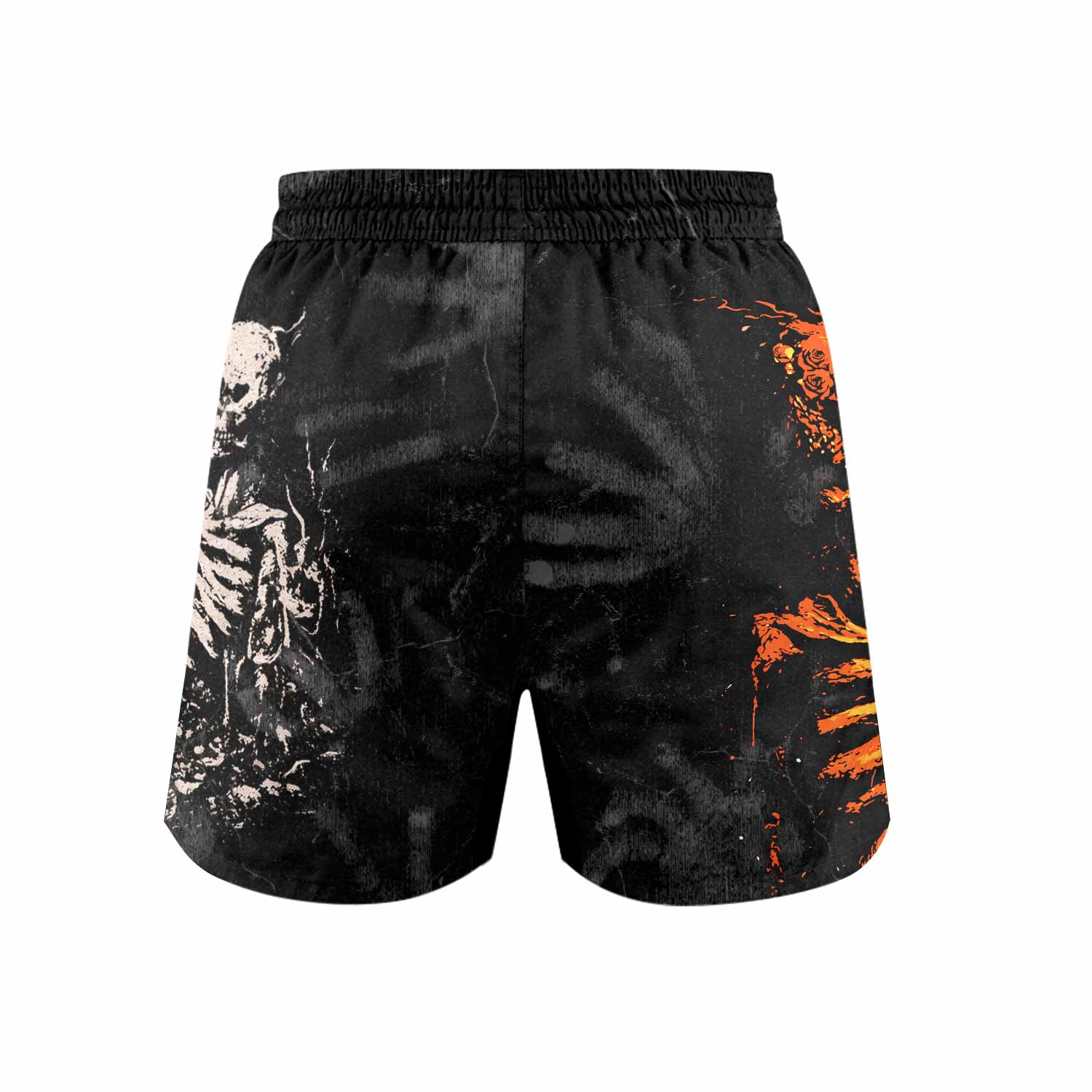 Sepultura Beneath the Remains Grappling Shorts - back view mockup