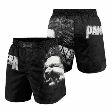 Vulgar Display of Power Pantera Grappling Shorts - front and back view
