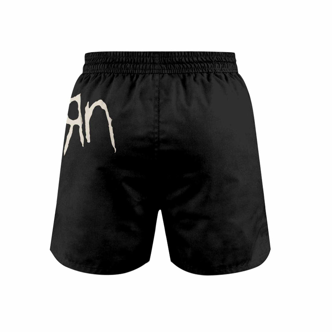 Korn Gothic Spine Grappling Shorts - front and back view
