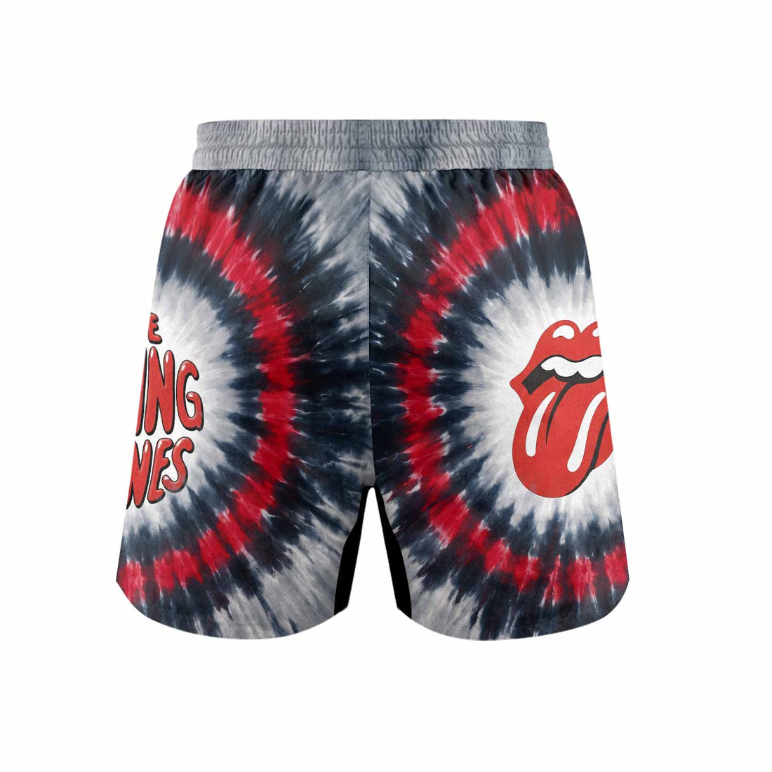 The Rolling Stones Grappling Shorts - front and back view