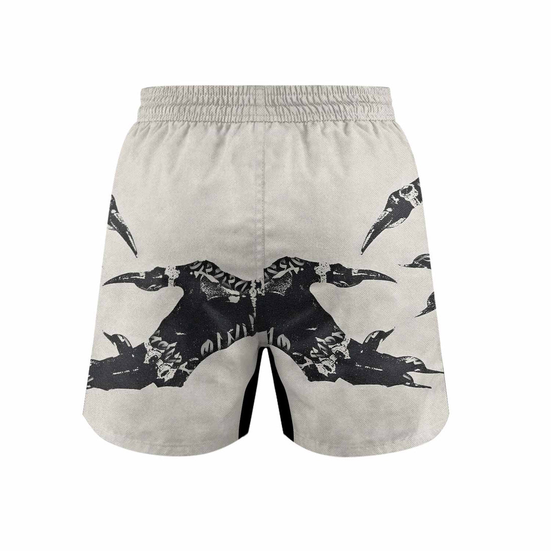 Monster Claw with Cross Grappling Shorts - front and back view