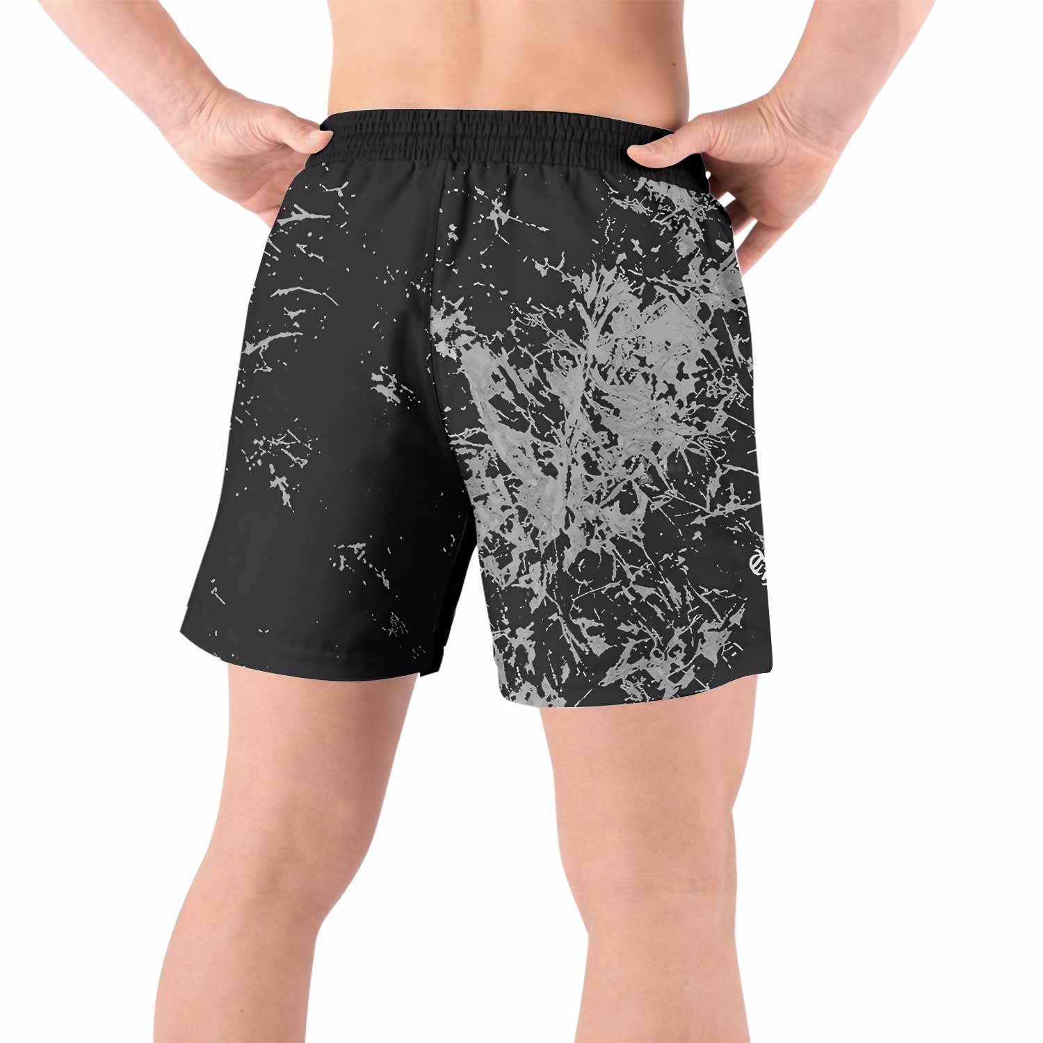 Motörhead The Wörld Is Yours Grappling Shorts - back view lifestyle