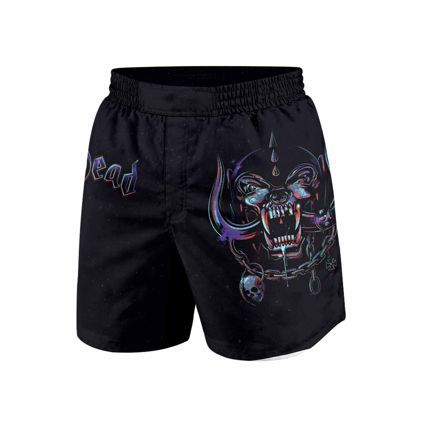 Motörhead England 1978 Grappling Shorts - front view mockup