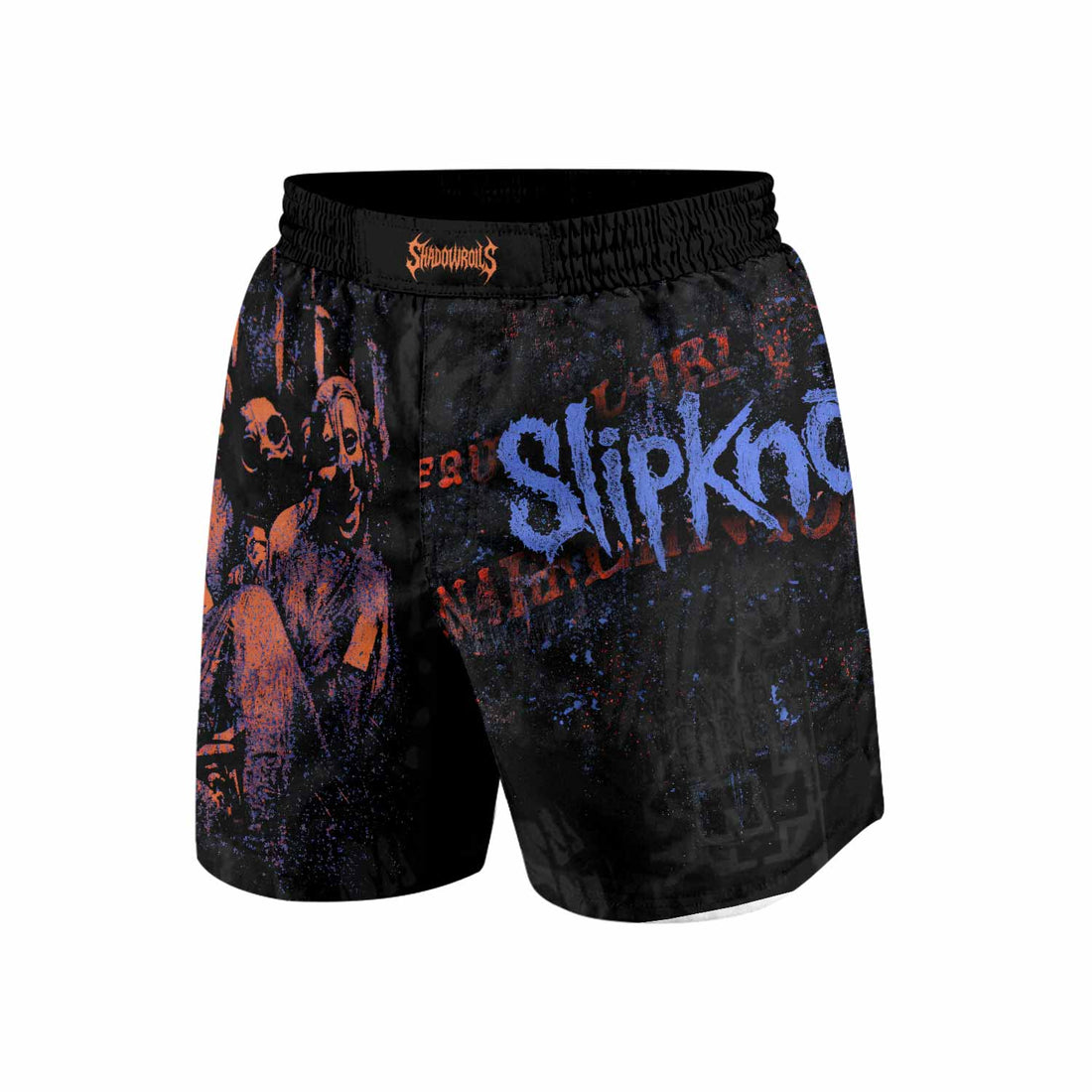 Slipknot Welcome To 1999 Grappling Shorts - front and back view