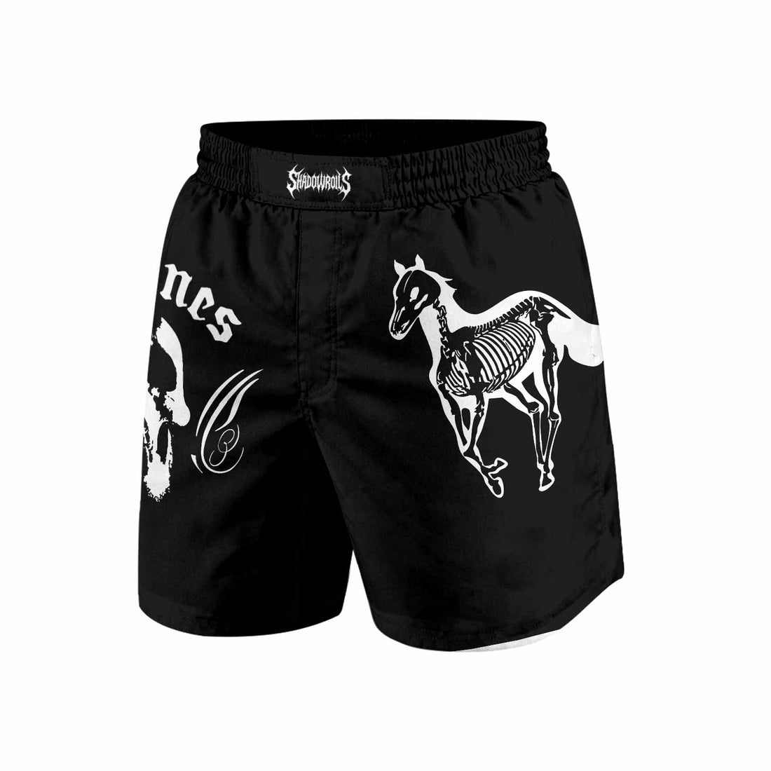 Deftones Sacramento Grappling Shorts - front and back view