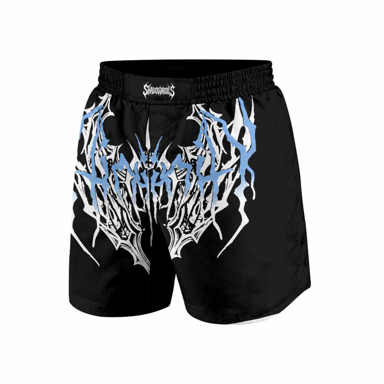 Abyssal Dominion Grappling Shorts - front view mockup