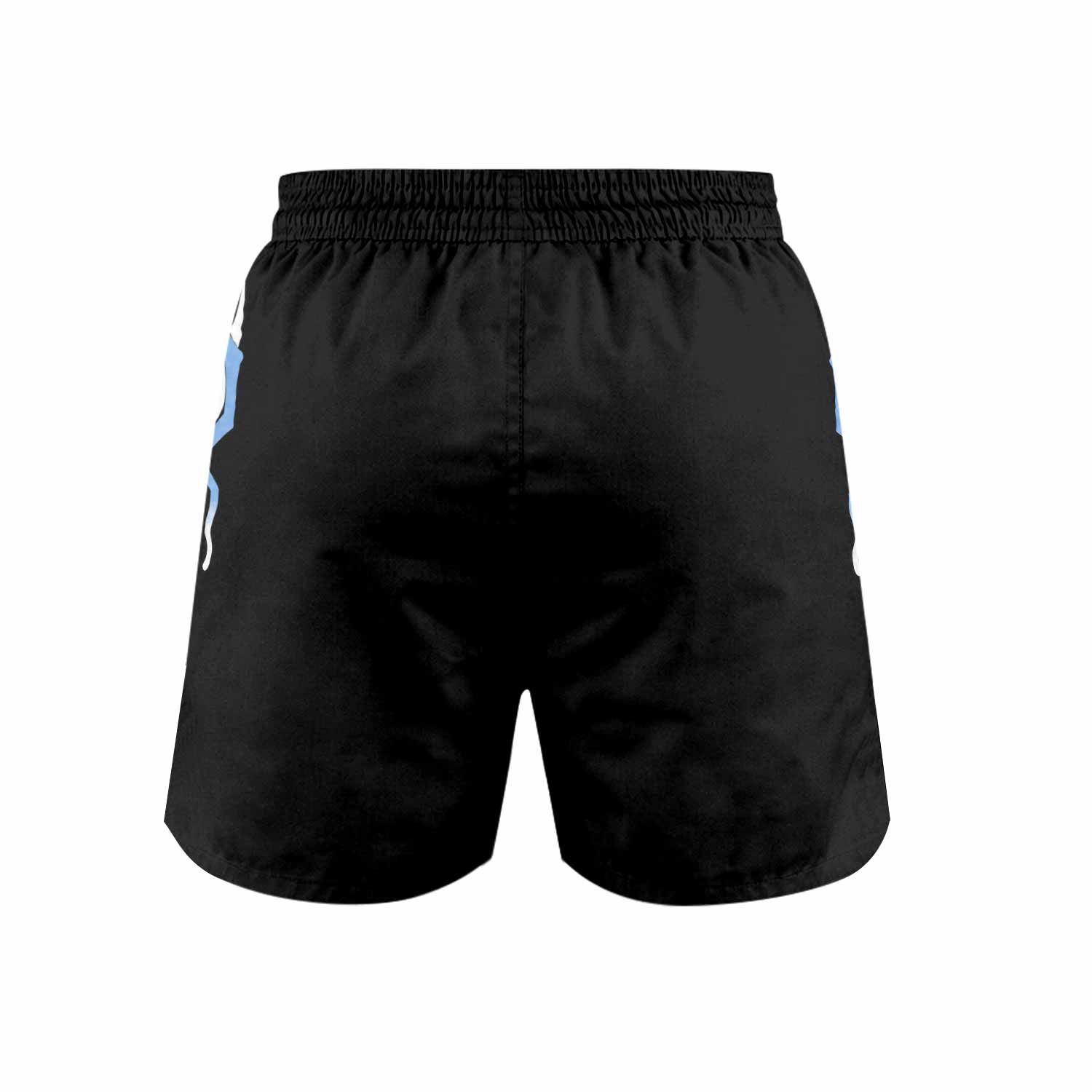 Abyssal Dominion Grappling Shorts - back view mockup