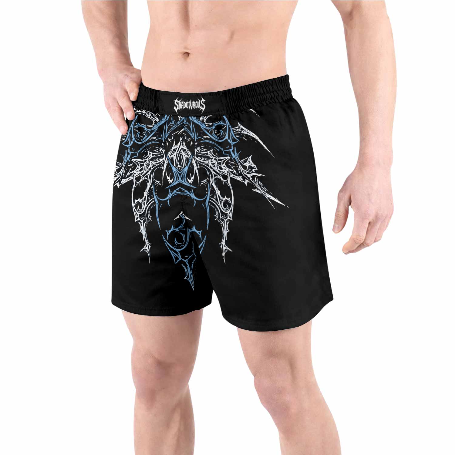 Hellborn Dominion Grappling Shorts - front view lifestyle