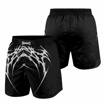 Void Sigil Grappling Shorts - front and back view