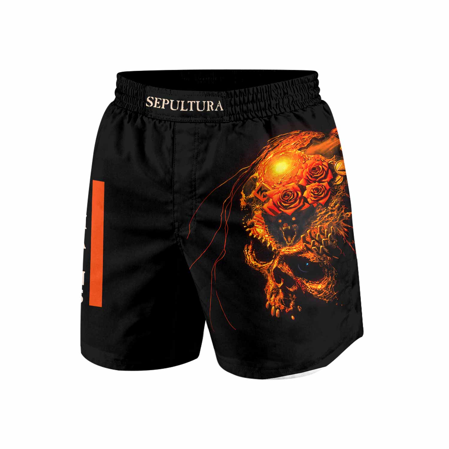 Beneath the Remains Sepultura Grappling Shorts - front view mockup