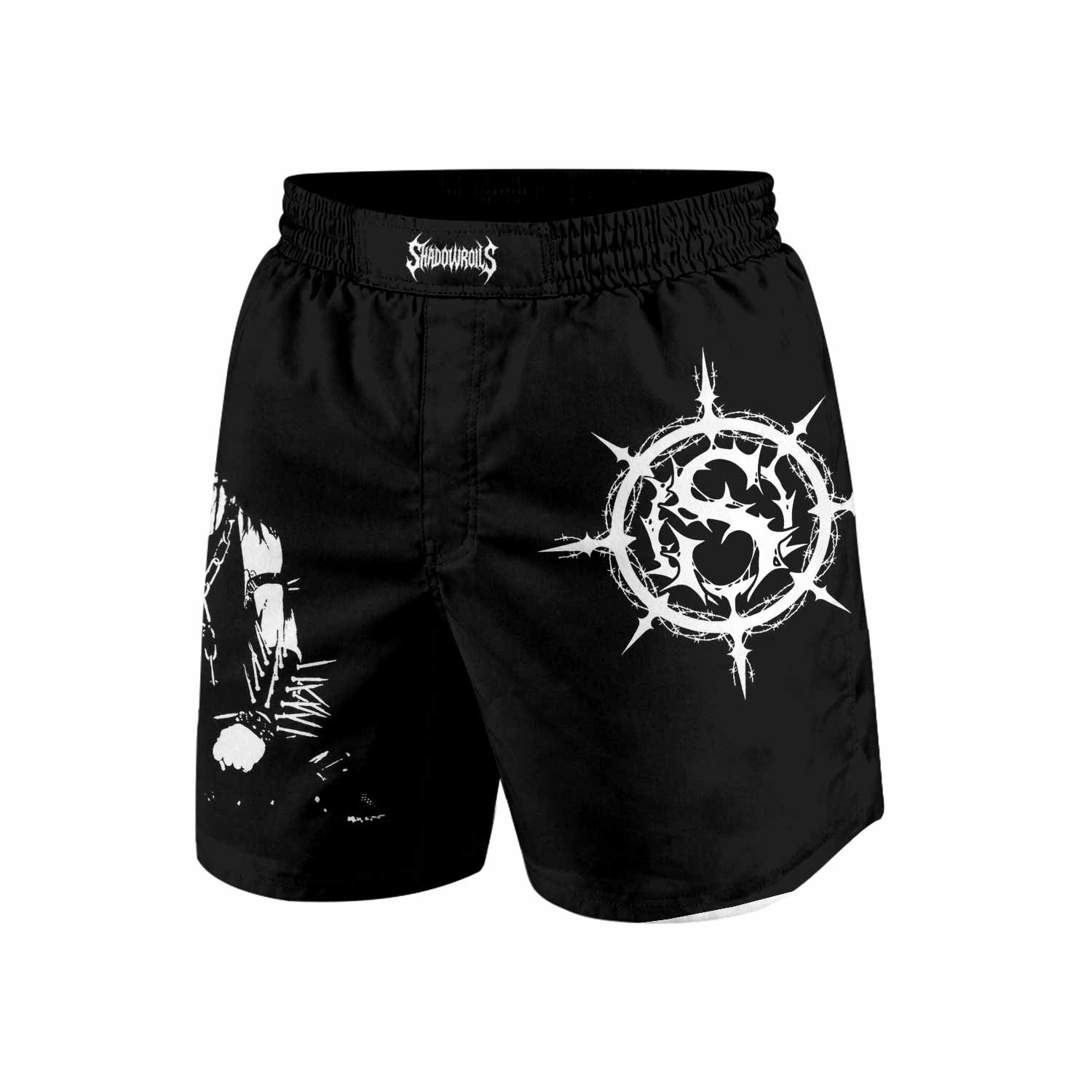 Carpathian Forest We're Going to Hell for This Grappling Shorts - front view mockup
