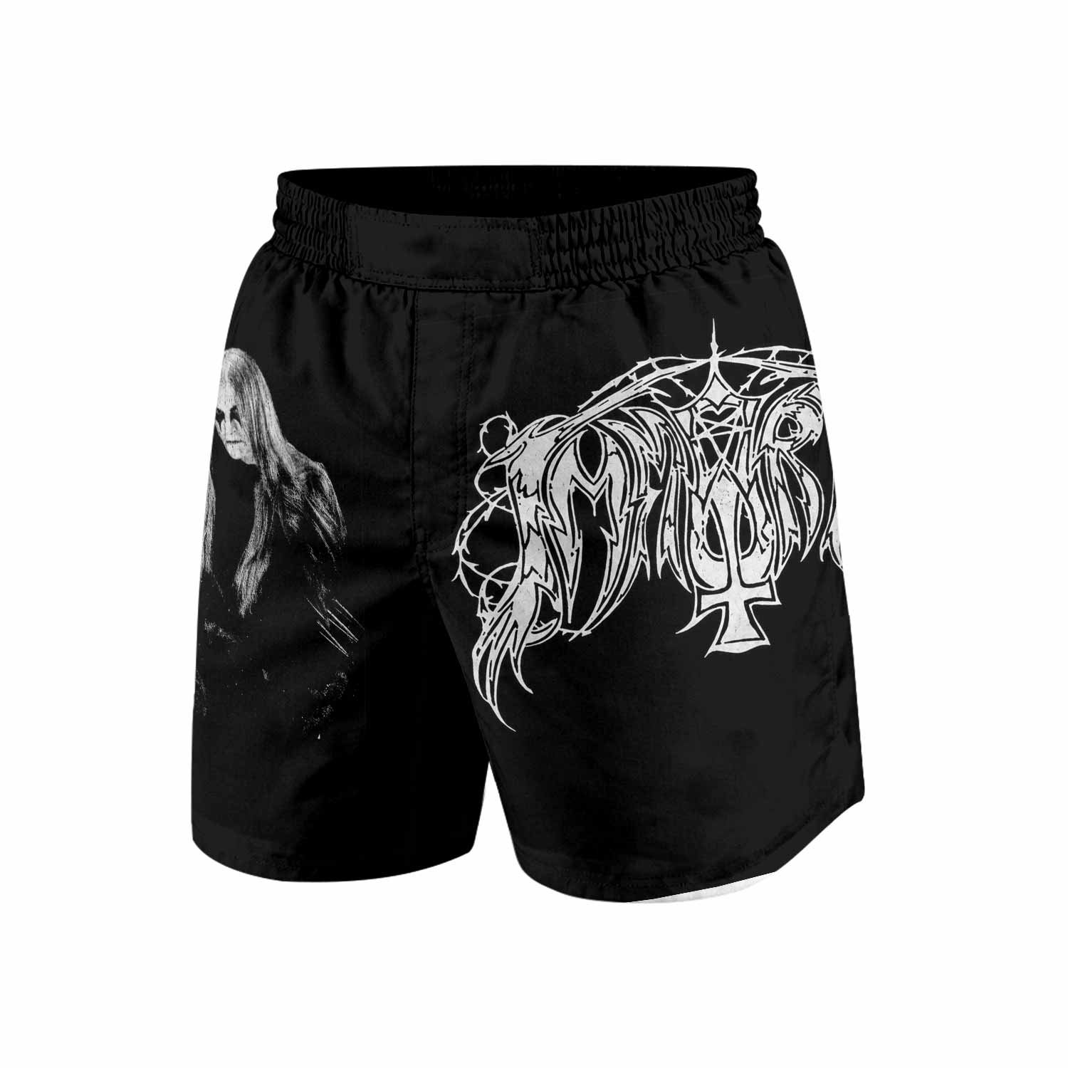 Immortal Pure Holocaust Grappling Shorts - front view mockup