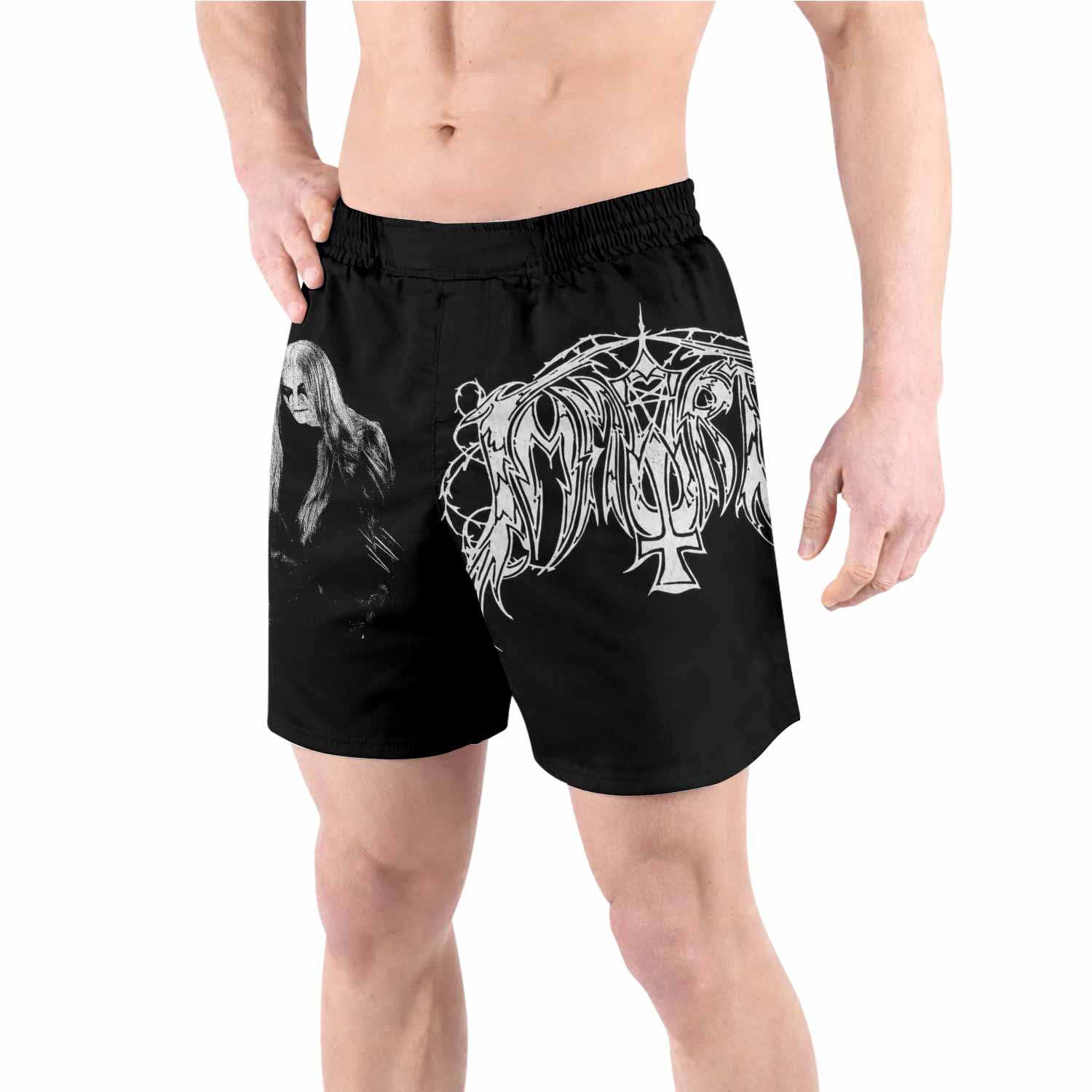 Immortal Pure Holocaust Grappling Shorts - front view lifestyle