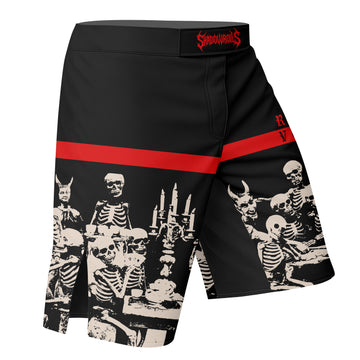 The Rolling Stones Voodoo Lounge Fight Shorts - right side mockup