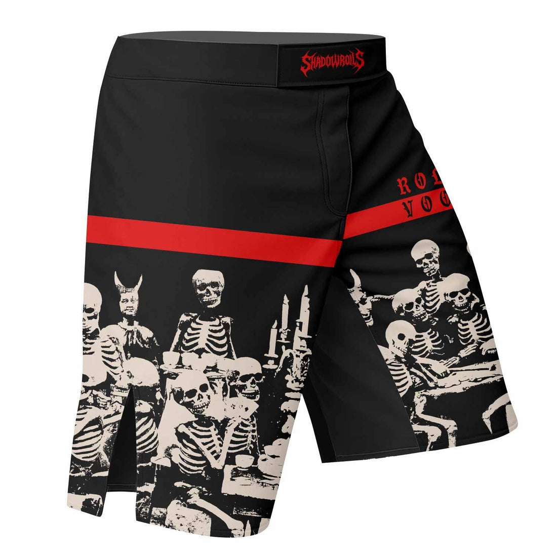 The Rolling Stones Voodoo Lounge Fight Shorts - right side mockup