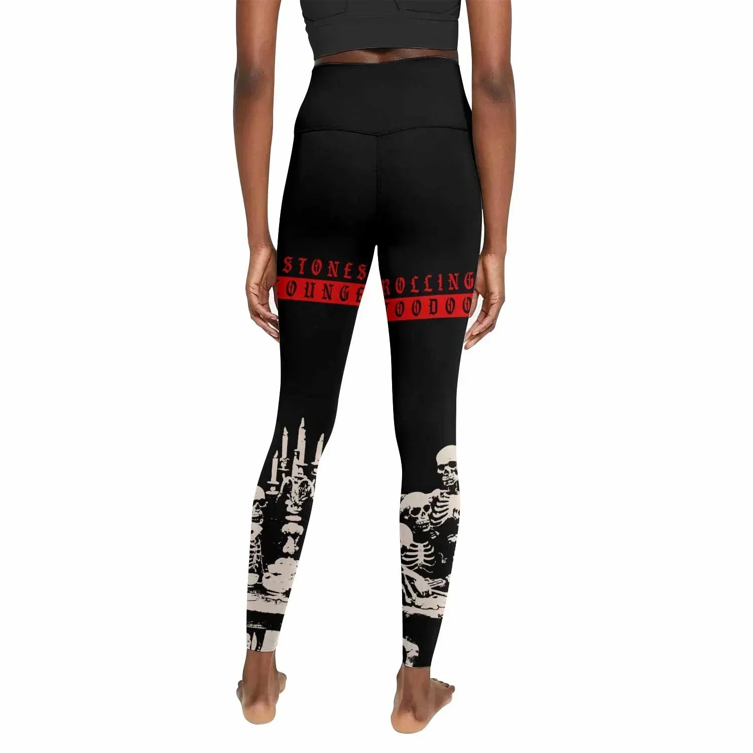 The Rolling Stones Voodoo Lounge Women's Leggings - back view mockup