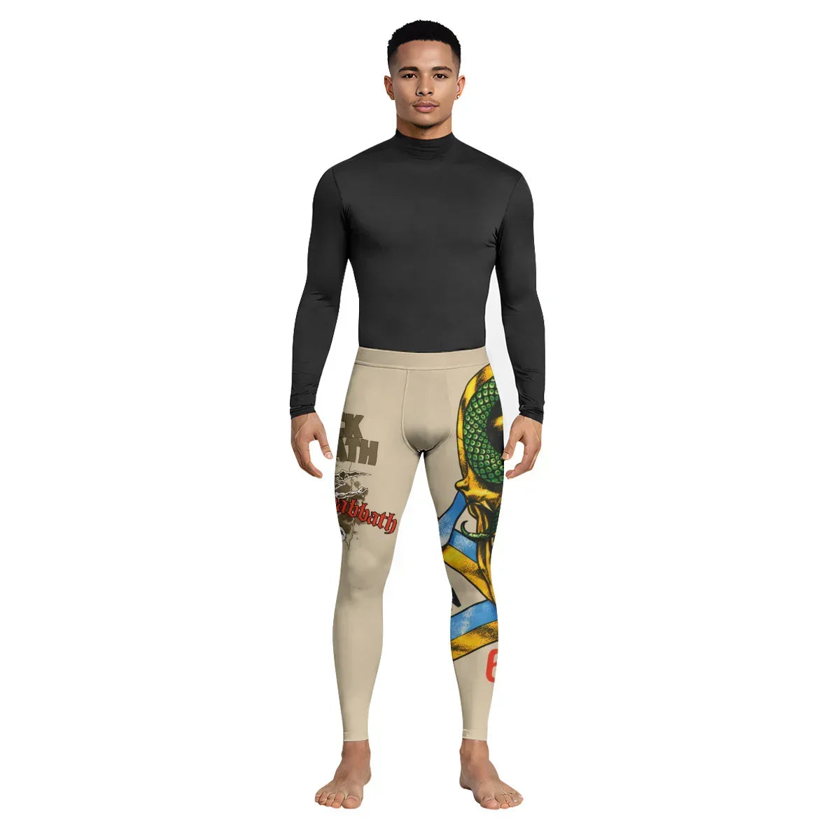 Black Sabbath Born Again Men's Leggings - lifestyle view