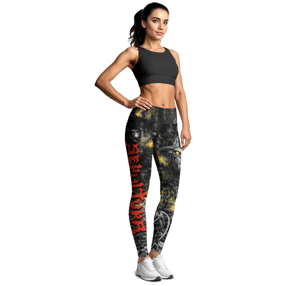 Sepultura Demonic Sacrifice Women's Leggings - lifestyle view