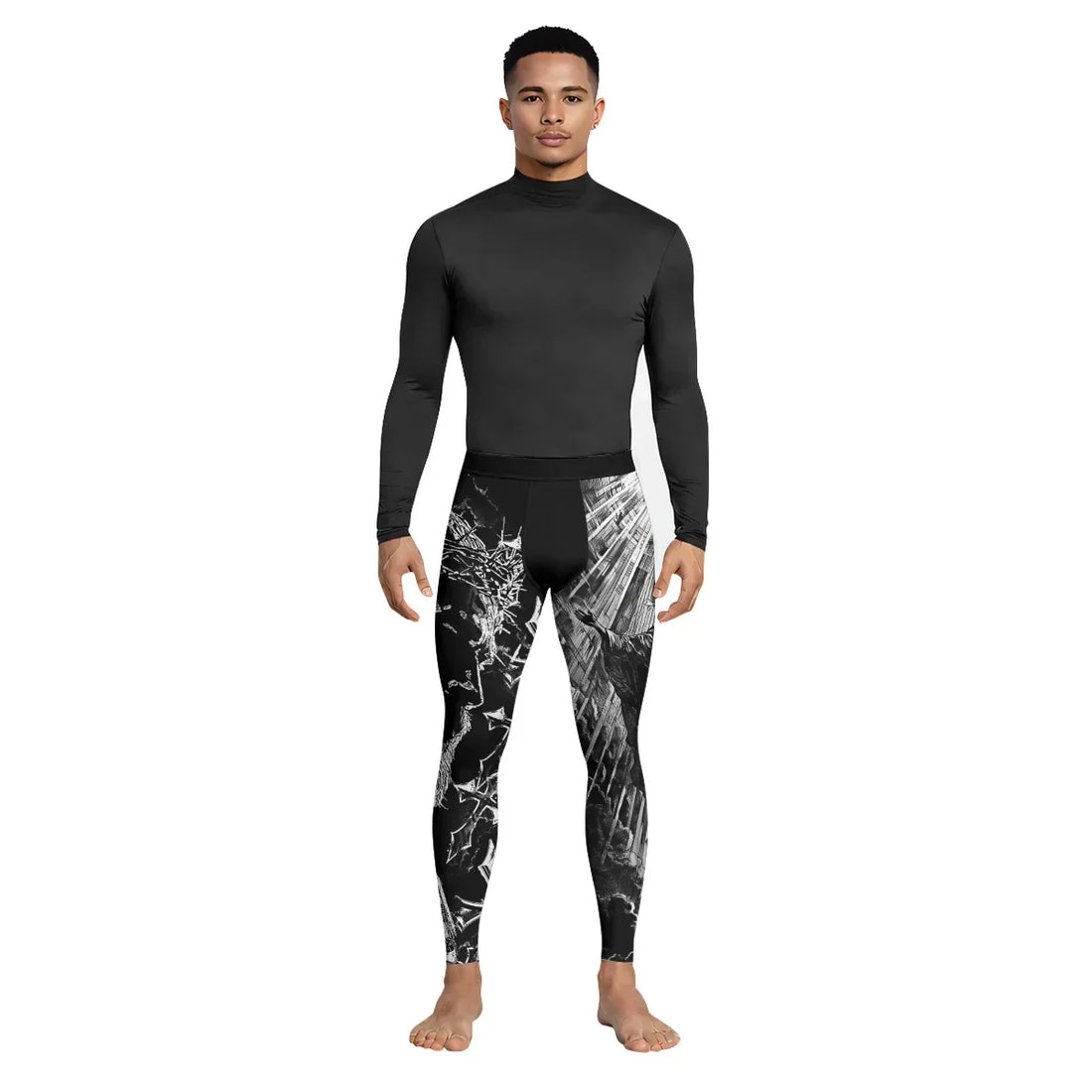 Jesus Is Alive Men's Leggings - lifestyle view