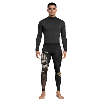 Iron Maiden The Book Of Souls Men's Leggings - lifestyle view