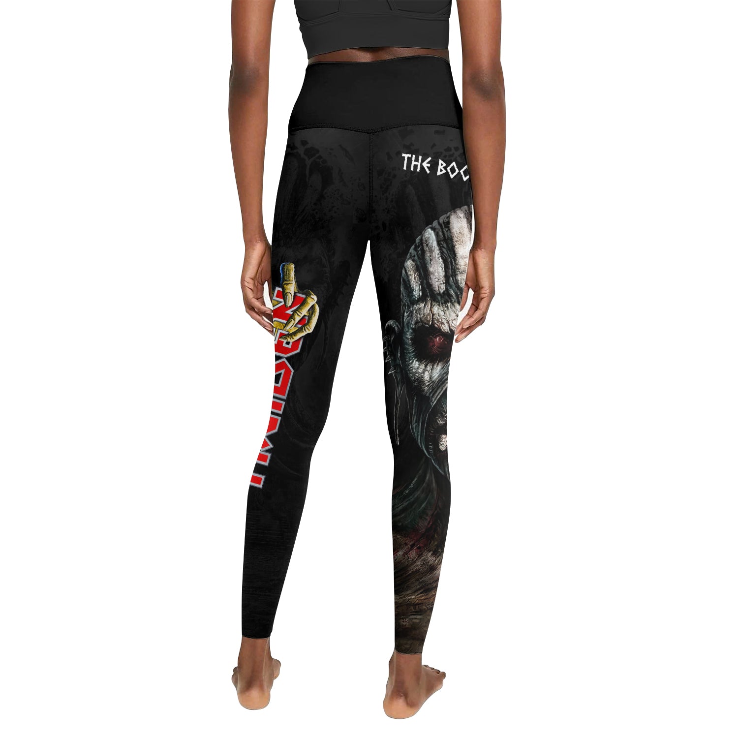 Iron Maiden The Book Of Souls Women's Leggings - back view mockup