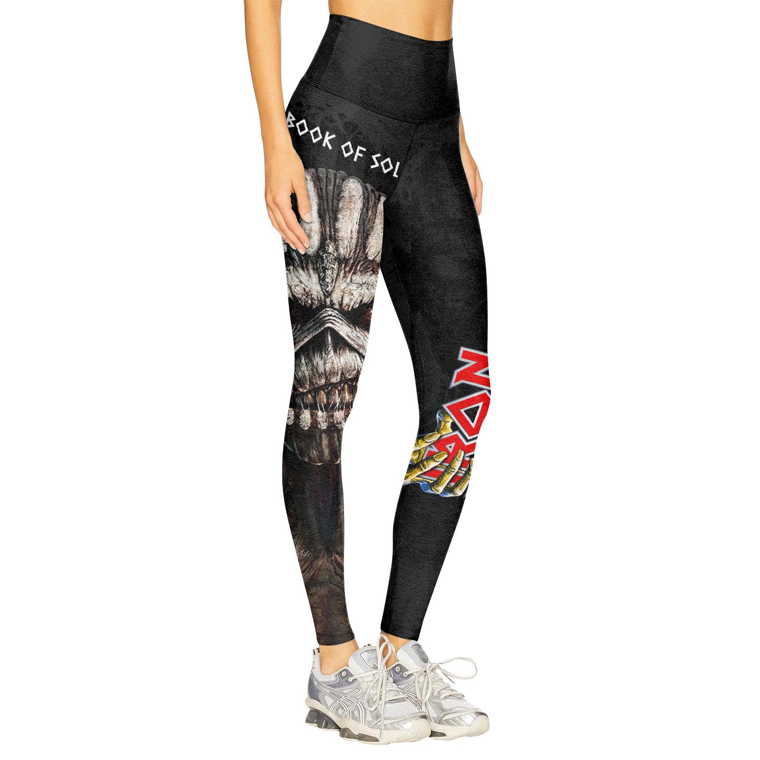 Iron Maiden The Book Of Souls Women's Leggings - right side mockup