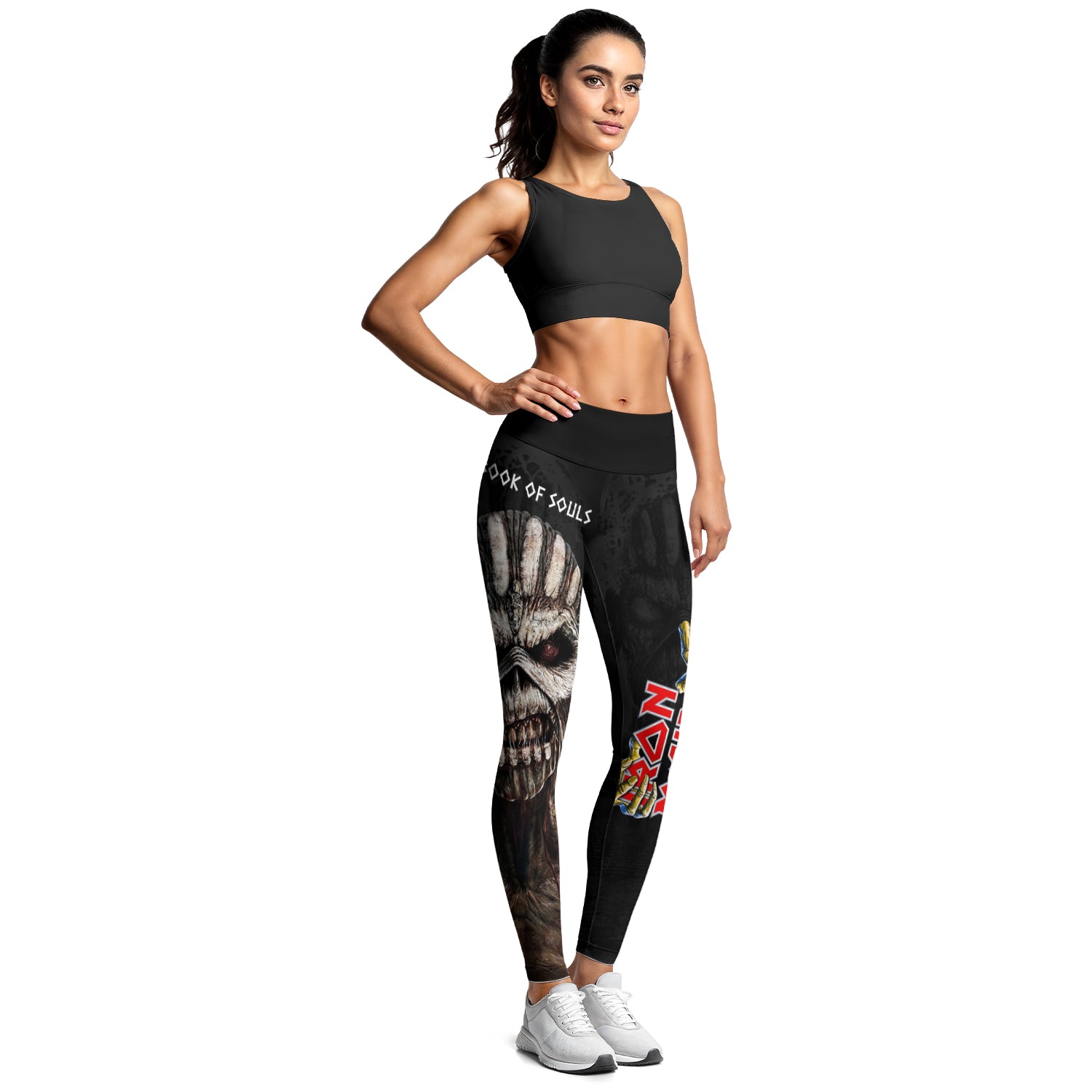 Iron Maiden The Book Of Souls Women's Leggings - lifestyle view